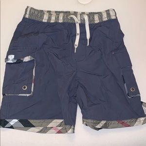 Boys Burberry swim shorts